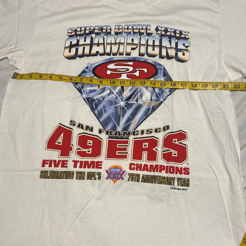 Vintage 1994 San Francisco 49ers Super Bowl championship shirt - Picture 6 of 7